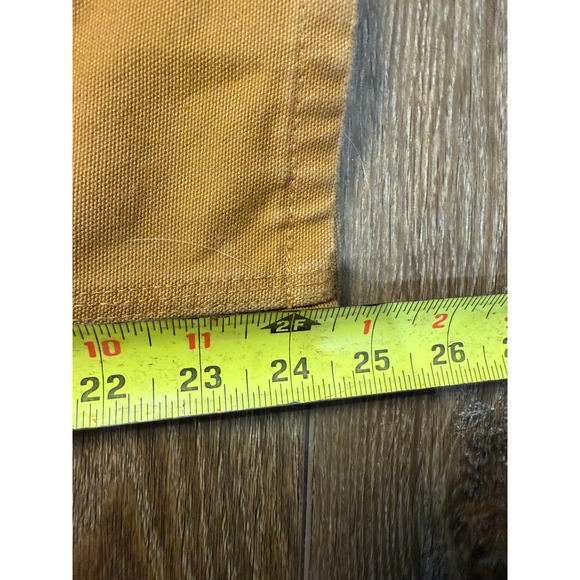 Carhartt Kids Tan Canvas Bib Overalls pants Size 12 Outdoor - Picture 12 of 13